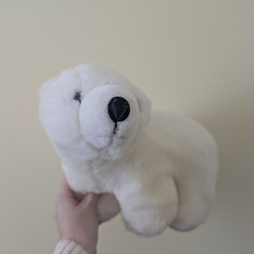 Plush Polar Bear Toy - Picture 2 of 8